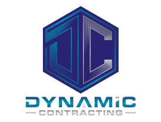 Dynamic Contracting logo design by Artomoro