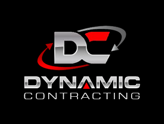 Dynamic Contracting logo design by kunejo
