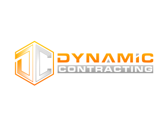 Dynamic Contracting logo design by Artomoro