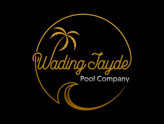 Wading Jayde Pool Company logo design by ekitessar