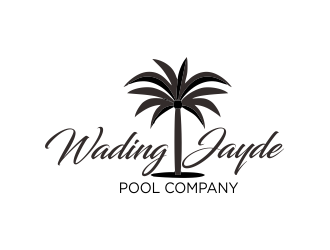 Wading Jayde Pool Company logo design by MUNAROH