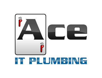 Ace It Plumbing logo design by sakarep
