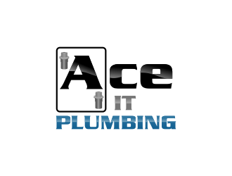 Ace It Plumbing logo design by Republik