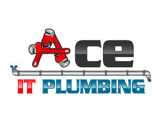 Ace It Plumbing logo design by Suvendu