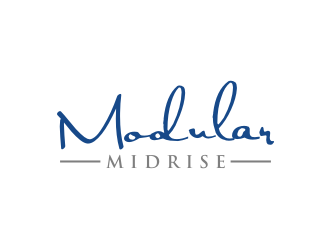 Modular Midrise logo design by Artomoro