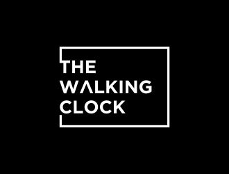 The walking clock logo design by josephira