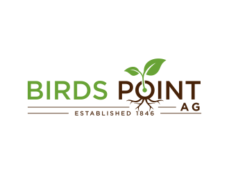 Birds Point Ag logo design by zegeningen