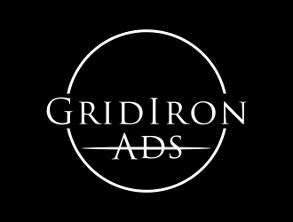 GridIron Ads logo design by tukang ngopi