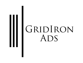 GridIron Ads logo design by tukang ngopi