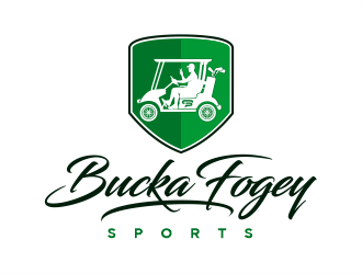 Bucka Fogey Sports logo design by evdesign