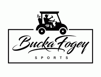 Bucka Fogey Sports logo design by Bananalicious