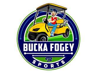 Bucka Fogey Sports logo design by Suvendu