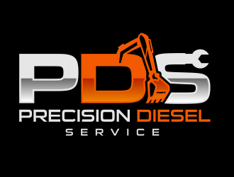 Precision Diesel Service logo design by Gopil