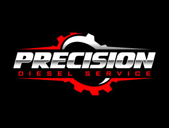 Precision Diesel Service logo design by daywalker
