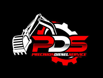 Precision Diesel Service logo design by daywalker