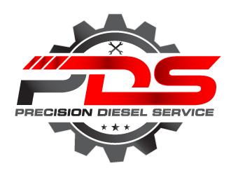 Precision Diesel Service logo design by Suvendu