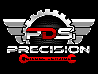 Precision Diesel Service logo design by LogoQueen