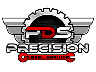 Precision Diesel Service logo design by LogoQueen