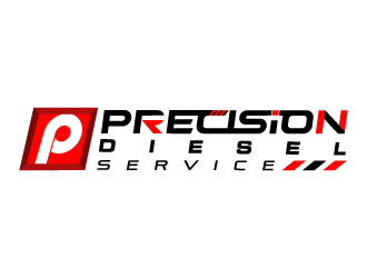 Precision Diesel Service logo design by Suvendu
