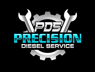 Precision Diesel Service logo design by Suvendu