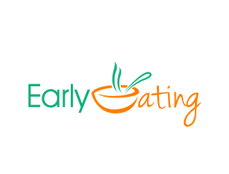 Early Eating logo design by MarkindDesign