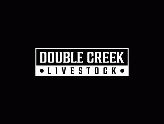 Double Creek Livestock logo design by SelaArt