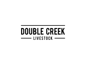 Double Creek Livestock logo design by arturo_