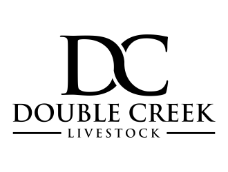 Double Creek Livestock logo design by p0peye