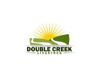 Double Creek Livestock logo design by Republik