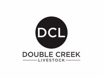 Double Creek Livestock logo design by kurnia