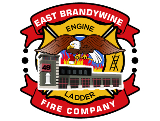 East Brandywine Fire Company  logo design by Suvendu