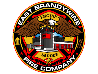 East Brandywine Fire Company  logo design by Suvendu