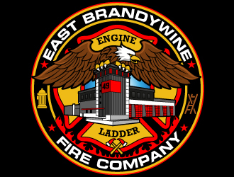 East Brandywine Fire Company  logo design by Suvendu