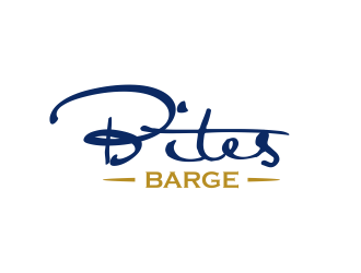 Bites Barge logo design by GassPoll