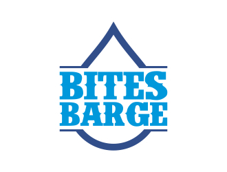 Bites Barge logo design by rokenrol