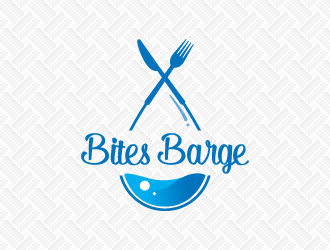 Bites Barge logo design by ascii