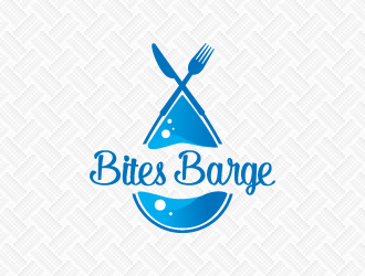 Bites Barge logo design by ascii