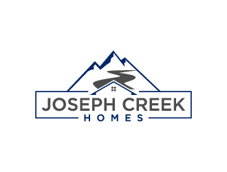 Joseph Creek Homes logo design by sakarep