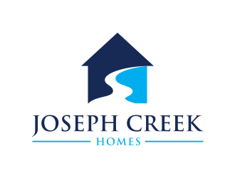 Joseph Creek Homes logo design by GassPoll