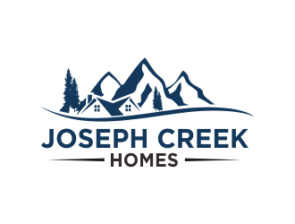 Joseph Creek Homes logo design by Greenlight