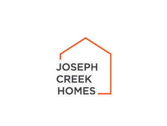Joseph Creek Homes logo design by bezalel