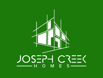 Joseph Creek Homes logo design by czars