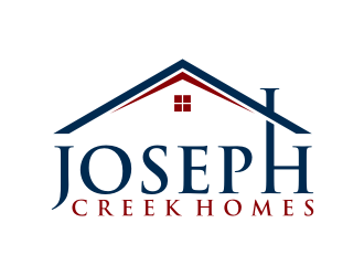 Joseph Creek Homes logo design by puthreeone