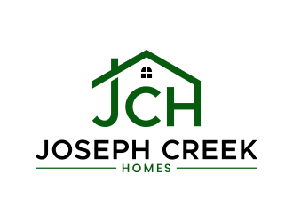 Joseph Creek Homes logo design by lexipej