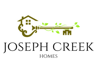 Joseph Creek Homes logo design by jetzu