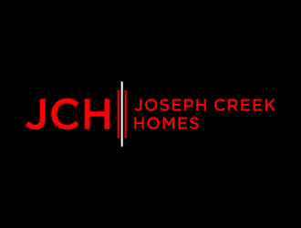 Joseph Creek Homes logo design by Walv