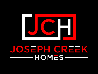 Joseph Creek Homes logo design by Walv