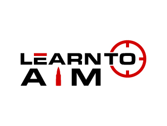 Learn To Aim logo design by DreamCather