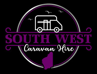 South West Caravan Hire  logo design by Saraswati