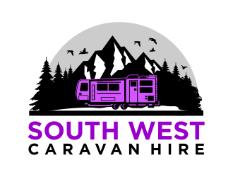 South West Caravan Hire  logo design by cintoko